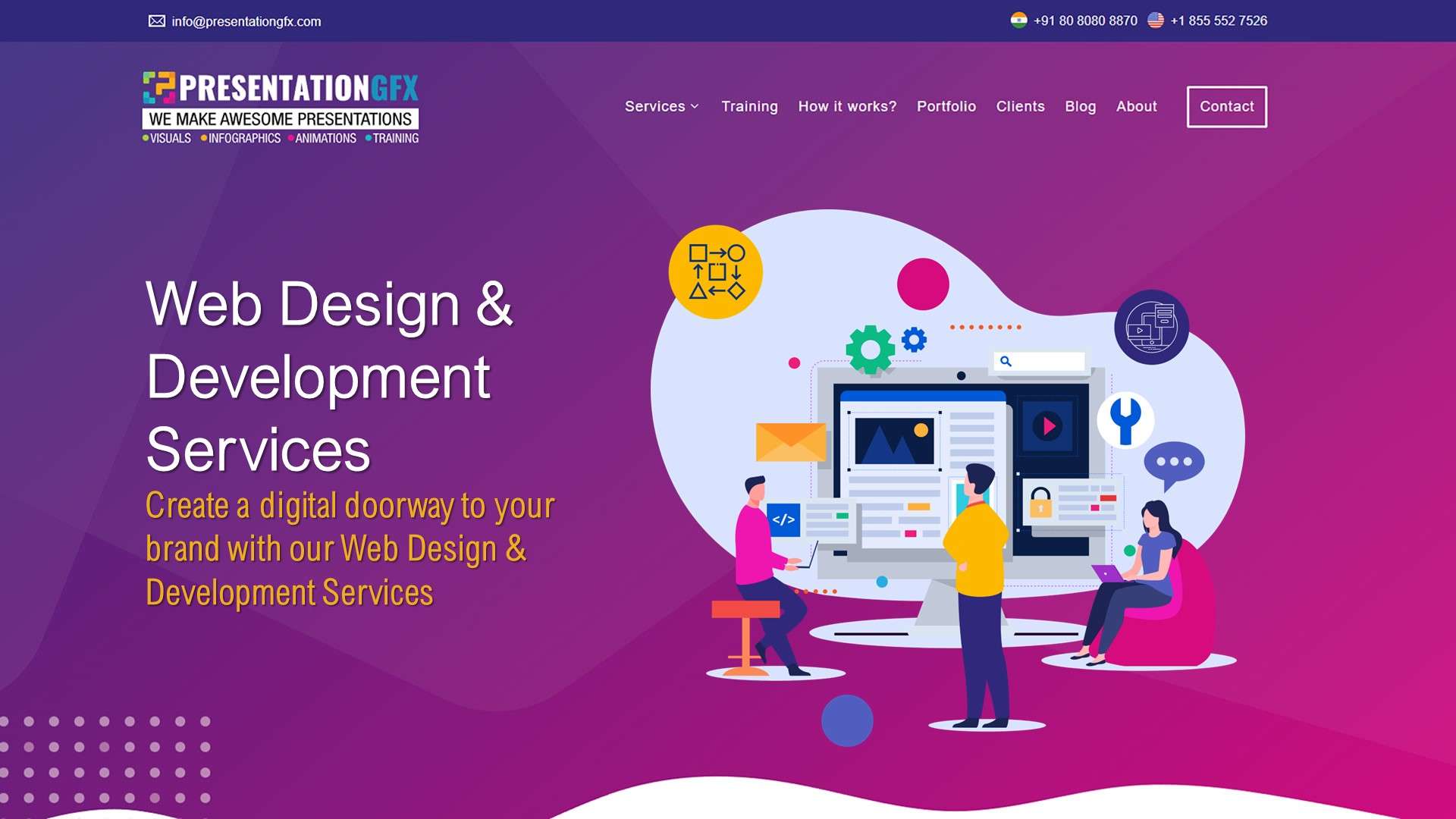 Web Design & Web Development Services | PresentationGFX